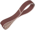 HARFINGTON 2 x 82 Inch Sanding Belts, 5 Pcs 60 Grits Aluminum Oxide