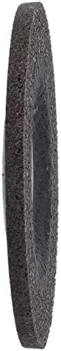 Norton Metal Depressed Center Abrasive Wheel, Type 27, Aluminum Oxide, 7/8" Arbor, 4-1/2" Diameter x 1/4" Thickness (Pack of 25)