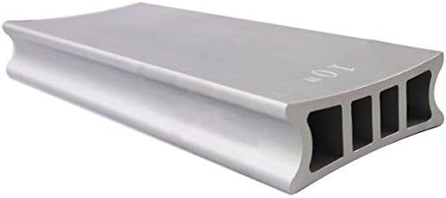 Guyker Two-Way Radius Sanding Block for Fret Leveling Fingerboard - Aluminum Sanding Beam Luthier Tool for Guitar & Bass Repair & Maintenance CNC Machined (1 Piece, Radius 10” + 14”)