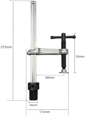 Insertion Clamp Fixture Ratchet Bench Clamp Insert Type Fastening Tool Alloy Steel Construction Secure Positioning Device Suitable for Metalworking, style to 10