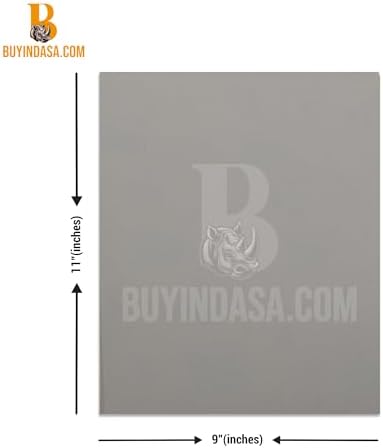 Indasa 50 PCS 9x11 Sandpaper Rhynalox Plusline - Dry Sanding Sheets, 180 Grit, Professional-Grade Abrasive for Wood, Metal, Automotive, and Paint Finishing - Durable, Clog-Resistant Sand Paper