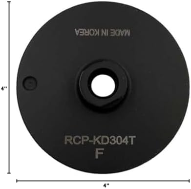 4" Resin Filled Grinding Wheels for Granite, Quartz, Stone #80/100 Grit