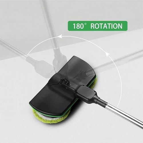 Cordless Electric Mop,Floor Scrubber and Polisher Machine,Spinning Cleaner Vacuum,Electric Mops for Floor Cleaning,Floor Buffer Polisher for Home with Replacement Pad