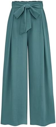 PRETTYGARDEN Women's Palazzo Wide Leg Work Dress Pants