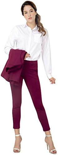 Marycrafts Women’s Two Piece Suits – Business Blazer Pant Suit Set, Professional Work Outfit for Office