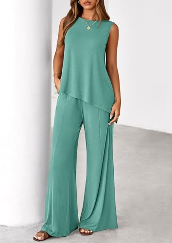 PRETTYGARDEN Women's Summer 2 Piece Matching Lounge Sets