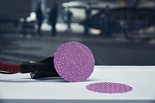 3M Xtract Net Disc 710W, 240+, 6 in, Die 600Z, Pack of 50 Hook and Loop Sanding Discs, Virtually Dust-Free, Premium Option for Metal, Wood, Composites, Stock Removal, and Fine Finishing