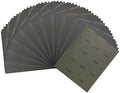 50Pcs Sand Paper 9x11Inch 400Grit Silicon Carbide Sandpaper Sheets