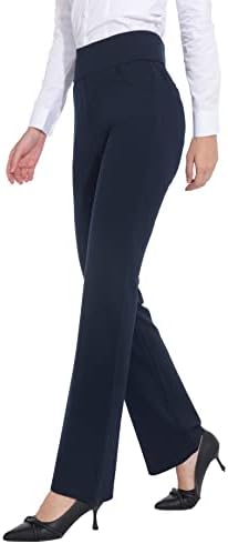 ZTN Womens Stretchy Dress Pants High Waist Work Casual