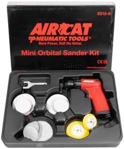 AIRCAT 6315-K 3" Mini Orbital Sanding Kit, 15,000 RPM
