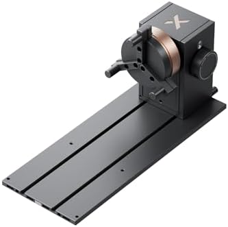 xTool RA3 Lite Rotary Attachment for xTool M2, Intelligent Rotary Engraving for Rings, Tumblers & Ornaments
