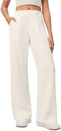 Ewedoos Wide Leg Dress Work Pants for Women Business Casual Office Outfits