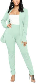 Aro Lora Pant Suits for Women Dressy Casual 2 Piece Outfits