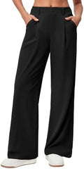 Ewedoos Wide Leg Dress Work Pants for Women Business Casual Office Outfits