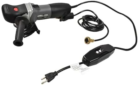 Hardin VS5-5" Variable Speed Wet Polisher – 800W 120V, 1000–4500 RPM, Water Feed System with Brass Valve, GFCI Cord, for Granite, Marble, Stone, and Concrete Surface Finishing