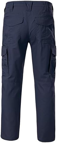 CNBQDD Mens Work Pants Cargo Tactical Construction for Men Ripstop Waterproof Lightweight Outdoor Hiking with Pockets