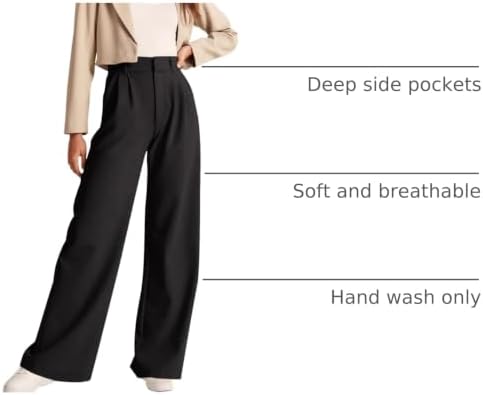 NIMIN Women Work Pants Business Casual Outfits Dress Trousers with Pockets