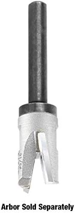Amana Tool - 55277 Carbide Tipped Mortising Screw Down Shear Cutter 1/2 + 0.15 Dia x 9/16