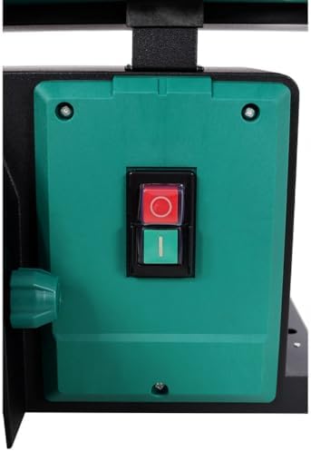 Belt Disc Sander Combo, 4 x 36 Inch Belt & 6 Inch Disc Sander, 0-90° Adjustable Belt, Quick Belt Tension Release, Benchtop Belt Sander for Woodworking, Metalworking & DIY