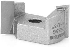 Amana Tool - (55256) Carbide Tipped Mortising Screw Down Shear Cutter 1-1/8 Dia x 11/16" x 1/4-28 Thread