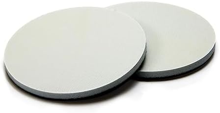 Eagle Micro-Hook Interface Pad for 3 inch Sanding Discs, Firm, Hook & Loop, No Holes, 971-0077, 4 Pads