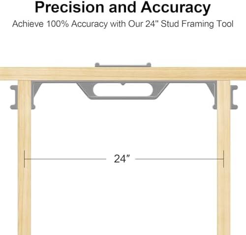 24-Inch Framing Tools, Stud Layout and Framing Jig, 1-Piece