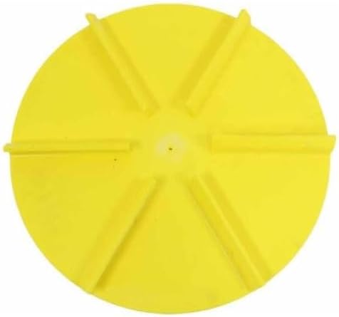 Buyers Products 1308905, SAM Universal Yellow Poly Replacement Spinner 20" Diameter Straight