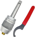 MT3 Keyless Drill Chuck Self-Tightening 1/8"-5/8" (3-16mm) - Titanium Coated Heavy Duty Integral Chuck with APU16 Wrench for Milling & Drilling Machines (MTA3-APU16)