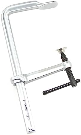 Wilton Regular-Duty F-Clamp, 12" Opening, 5-1/2" Throat, 1800 Lbs. Clamping Force (Model 1800S-12) (Pack of 2)