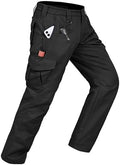 CNBQDD Mens Work Pants Cargo Tactical Construction for Men Ripstop Waterproof Lightweight Outdoor Hiking with Pockets