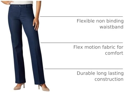 Lee Women's Ultra Lux Comfort with Flex Motion Trouser Pant