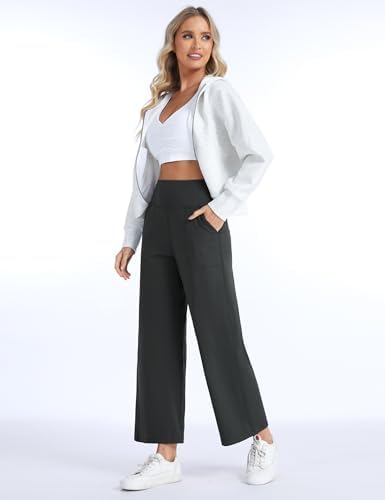THE GYM PEOPLE Women's Workout Joggers Pants Lightweight Lounge Leggings