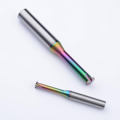 Metric Carbide Thread Milling Cutters for Aluminum 5pcs D6.0×Picth0.5-1.25