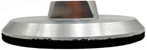 SHDIATOOL 4 Inch Backer Pad or Backing pad of Aluminum Body with 5/8-Inch-11 Thread for Diamond Pads(2-Pack)