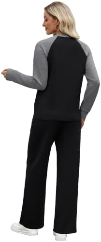 WIHOLL Lounge Sets for Women 2 Piece Fall Outfits 2026 Fashion S-2XL