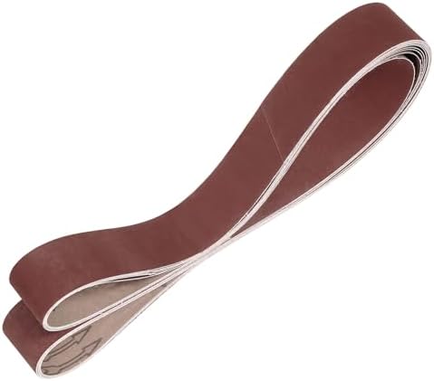 HARFINGTON 2 x 72 Inch Sanding Belts, 6 Pcs 320 Grits Aluminum Oxide