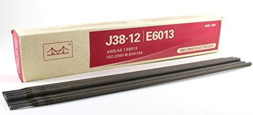 SÜA - E6013 Welding Electrodes – General Purpose Stick Welding Rods for Mild Steel, Smooth Arc & Easy Slag Removal – 16" Length x 5/32" – (44 LB Pack)