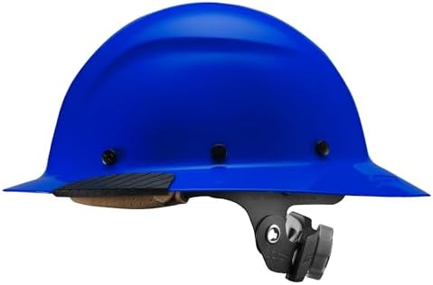LIFT SAFETY Dax Carbon Fiber Full Brim Hard Hat | Safety/Construction Helmet w/ 6 Point Suspension for Comfort & Impact Protection