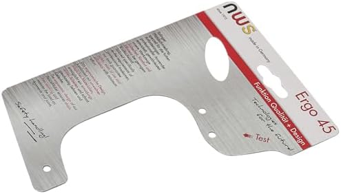 NWS 1406-49-200 Chrome Multi-Ergo 45 Pistol Grip Needle Nose with Stripper/Cutter/Crimper