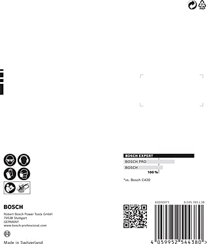 Bosch Professional 5X Expert C470 Sandpaper (Ø 125 mm, Grit 400, Accessories Orbital Sander)