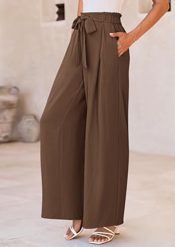 PRETTYGARDEN Women's Palazzo Wide Leg Work Dress Pants
