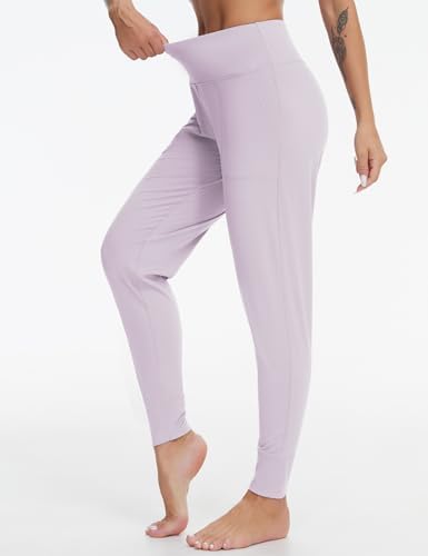 THE GYM PEOPLE Women's Workout Joggers Pants Lightweight Lounge Leggings