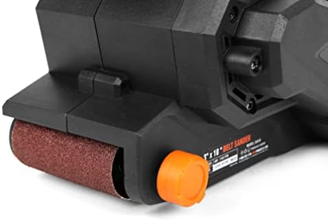 WEN 20418BT 20V Max Cordless Belt Sander, Variable Speed, Handheld and Portable (Tool Only - Battery Not Included)
