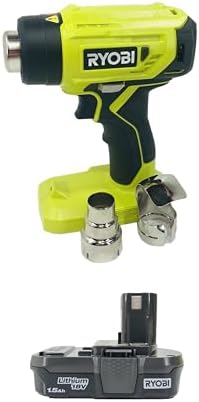 RYOBI 18-Volt Cordless Heat Gun Kit with Battery
