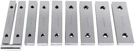 Accusize Precision Parallel Set 1/4 x 6 in 9 Pairs Alloy Steel