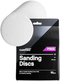 CARPRO Sanding Discs - Silicon Carbide Sanding Foam Pads, Remove Paint Defects While Keeping OEM Appearance, Wet or Dry Sanding - P1500 - (3" Pack of 10)