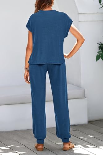 BTFBM 2 Piece Sets For Women Summer Lounge Set Airport Outfits Tracksuit