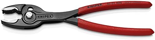 KNIPEX TwinGrip Pliers and KNIPEX 87 51 250 10-Inch Cobra ES Extra-Slim Pump Pliers Bundle