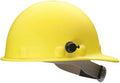 Fibre-Metal by Honeywell P2AQRW02A000 Super Eight Fiber Glass Cap Style Ratchet Hard Hat with Quick-Lok, Yellow, Medium