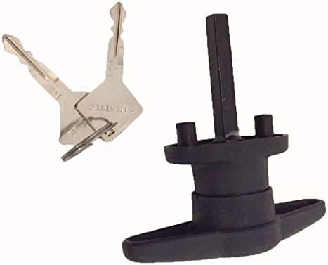 T-Handle for ARE Pickup Truck Camper Shell Door with 2 Keys